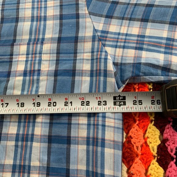 Vintage 1970s Botany 500 Plaid Oversized Button Up Dad Collared Shirt - Picture 8 of 11